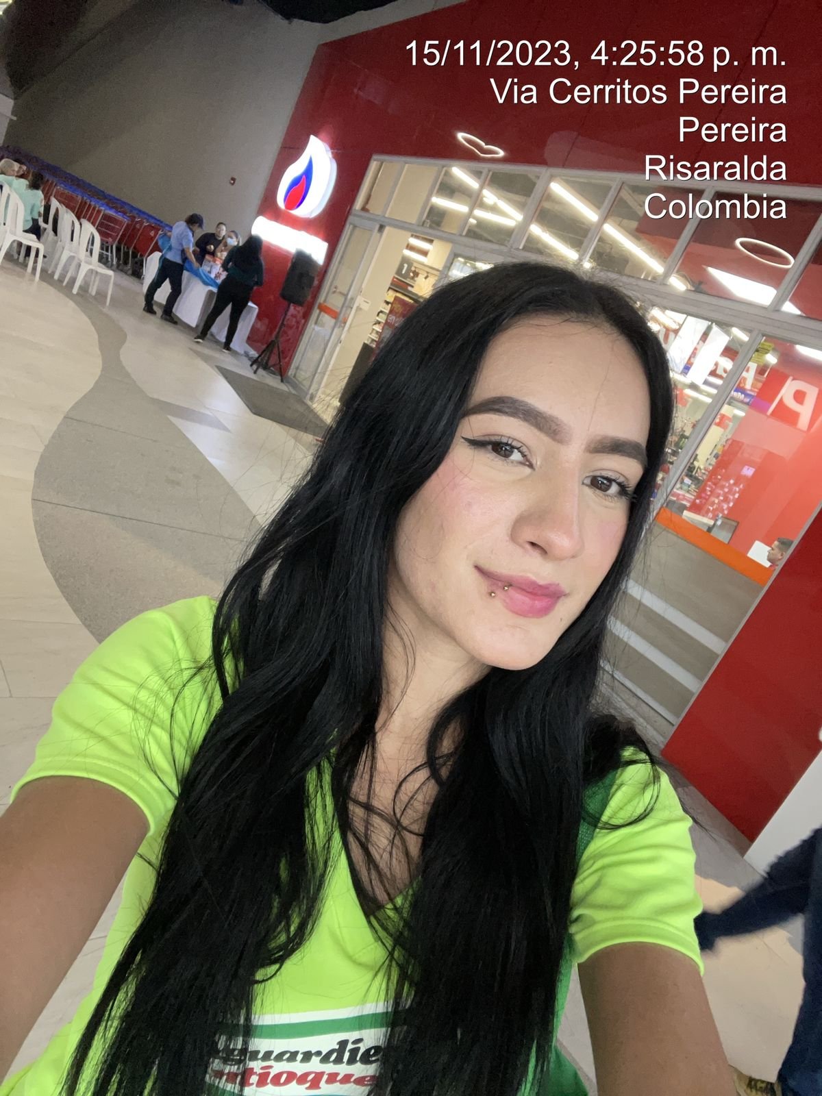 Smile, Happiness, Black hair, Facial expression, Tooth, Selfie, Top, Person — Campañas Pereira Manizales Armenia | Focus Modelos ABTL Agencia BTL Eje Cafetero